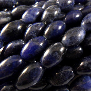Sodalite Rice Oval 8x12mm