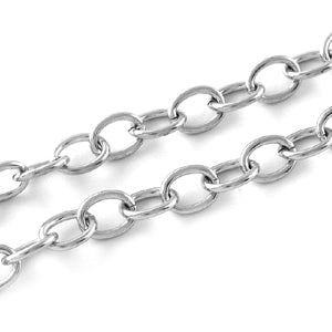 Stainless Steel Cable 3x4mm Chain by Foot
