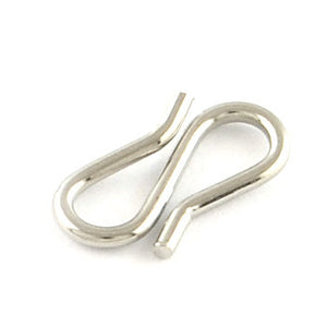 Stainless Steel S-Hook Clasp 12x6mm (30 pcs)