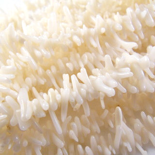 White Coral Capellini 4x10-15mm