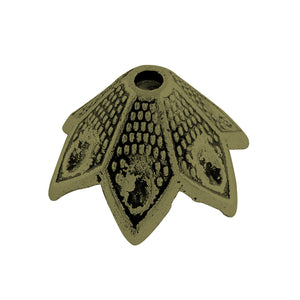 Antique Bronze 6-Point Cone 17x11mm (20 pcs)