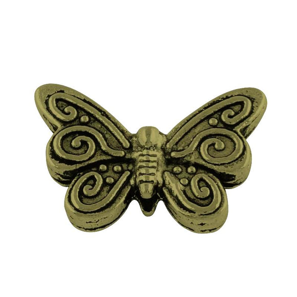 Antique Bronze Butterfly Spacer 17x12mm (20 pcs)