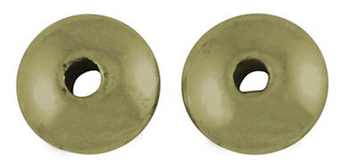 Antique Bronze Saucer Bead 6x2mm (100 pcs)