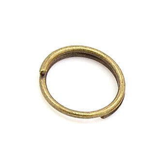 Antique Bronze Split Ring 5mm (100 pcs)