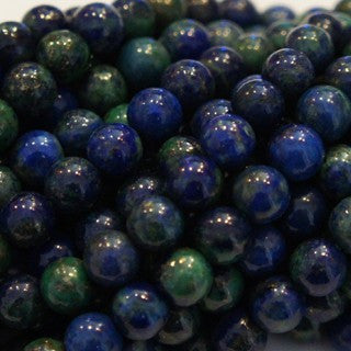 Azurite Round Beads 8mm