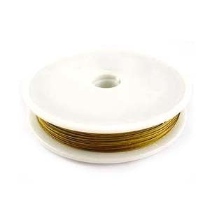 Gold Beading/Stringing Wire 0.35mm