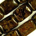 Bronzite Puff Rectangle 10x14mm