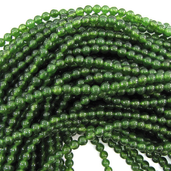 Cana Jade Round Beads 4mm