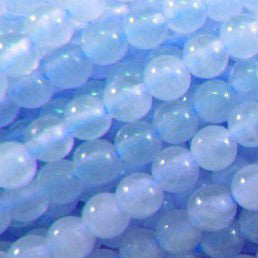 Chalcedony Jade Dyed Round Beads 3mm, 4mm, 6mm, 8mm