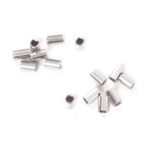 Sterling Silver Crimp Bead 2x3mm AT (50 pcs)