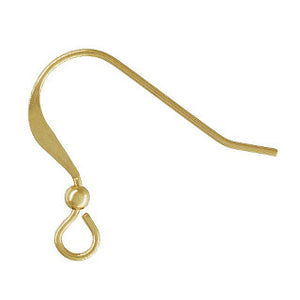 14K Gold Filled Ear Wire with Ball (10 pcs)