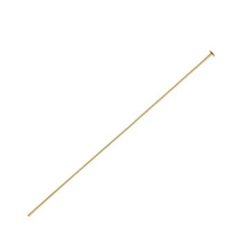 Gold Plated Brass Head Pin 2
