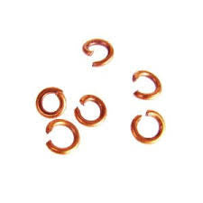 Copper Open Jump Ring 4mm (200 pcs)