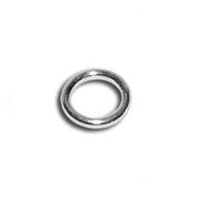 Sterling Silver Soldered Jump Ring 6mm (.025) 22GA AT (30 pcs)