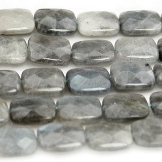 Labradorite Faceted Rectangle 10x14mm