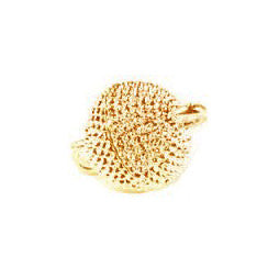 Gold Plated Brass Magnetic Ball Clasp 12mm