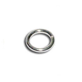 Sterling Silver Open Jump Ring 8mm (.040) 18GA AT (20 pcs)