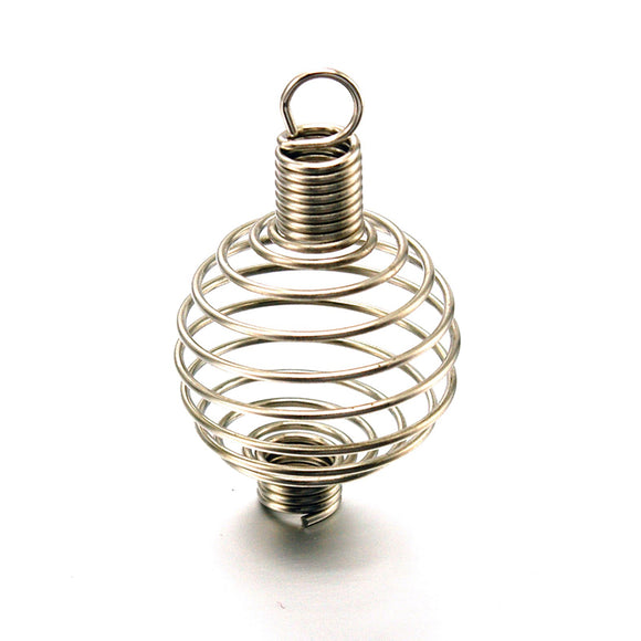 Stainless Steel Bead Cage 19x34mm