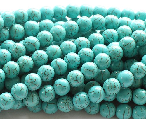 Turquoise Magnesite Round Bead 10mm